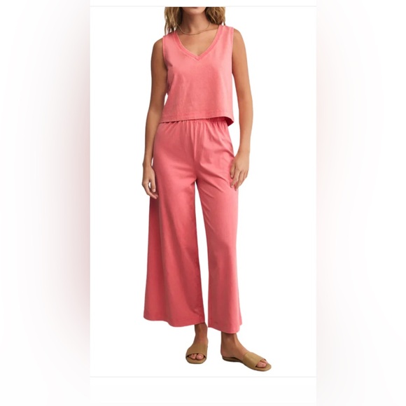 NWT- Z Supply Lounge Set Fuchsia Pink Size Small - Picture 1 of 6